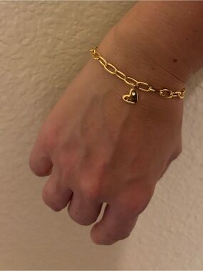 MÓNICA VINADER Heart Charm Bracelet